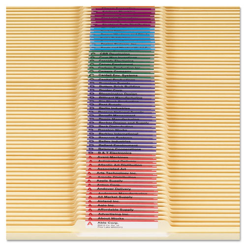 Smead® wholesale. Manila File Folders, 1-3-cut Tabs, Center Position, Letter Size, 100-box. HSD Wholesale: Janitorial Supplies, Breakroom Supplies, Office Supplies.