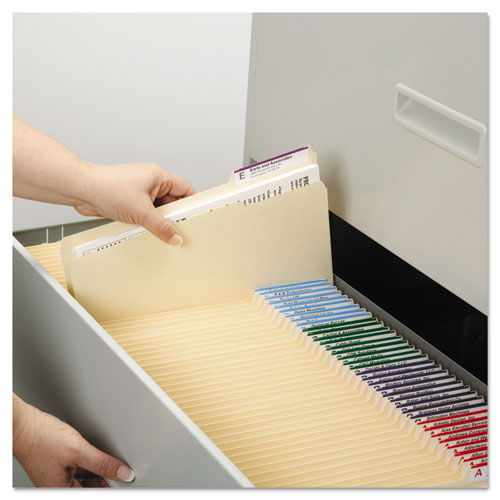 Smead® wholesale. Reinforced Tab Manila File Folders, 1-3-cut Tabs, Right Position, Letter Size, 11 Pt. Manila, 100-box. HSD Wholesale: Janitorial Supplies, Breakroom Supplies, Office Supplies.