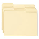 Smead® wholesale. 100% Recycled Reinforced Top Tab File Folders, 1-3-cut Tabs, Letter Size, Manila, 100-box. HSD Wholesale: Janitorial Supplies, Breakroom Supplies, Office Supplies.