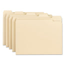 Smead® wholesale. Manila File Folders, 1-5-cut Tabs, Letter Size, 100-box. HSD Wholesale: Janitorial Supplies, Breakroom Supplies, Office Supplies.