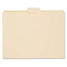 Load image into Gallery viewer, Smead® wholesale. Reinforced Tab Manila File Folders, 1-5-cut Tabs, Letter Size, 11 Pt. Manila, 100-box. HSD Wholesale: Janitorial Supplies, Breakroom Supplies, Office Supplies.