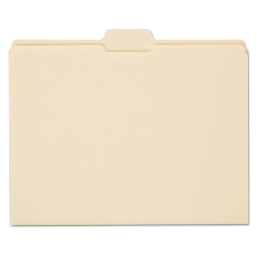 Smead® wholesale. Reinforced Tab Manila File Folders, 1-5-cut Tabs, Letter Size, 11 Pt. Manila, 100-box. HSD Wholesale: Janitorial Supplies, Breakroom Supplies, Office Supplies.