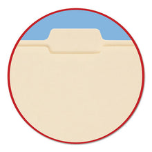 Load image into Gallery viewer, Smead® wholesale. Reinforced Tab Manila File Folders, 1-5-cut Tabs, Letter Size, 11 Pt. Manila, 100-box. HSD Wholesale: Janitorial Supplies, Breakroom Supplies, Office Supplies.