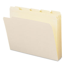 Load image into Gallery viewer, Smead® wholesale. Reinforced Tab Manila File Folders, 1-5-cut Tabs, Letter Size, 11 Pt. Manila, 100-box. HSD Wholesale: Janitorial Supplies, Breakroom Supplies, Office Supplies.