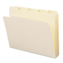 Smead® wholesale. Reinforced Tab Manila File Folders, 1-5-cut Tabs, Letter Size, 11 Pt. Manila, 100-box. HSD Wholesale: Janitorial Supplies, Breakroom Supplies, Office Supplies.