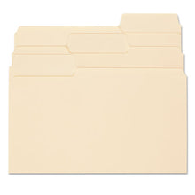Load image into Gallery viewer, Smead® wholesale. Supertab Reinforced Guide Height Top Tab Folders, 1-3-cut Tabs, Letter Size, 11 Pt. Manila, 100-box. HSD Wholesale: Janitorial Supplies, Breakroom Supplies, Office Supplies.