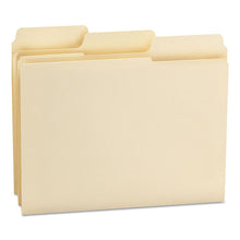Load image into Gallery viewer, Smead® wholesale. Supertab Reinforced Guide Height Top Tab Folders, 1-3-cut Tabs, Letter Size, 11 Pt. Manila, 100-box. HSD Wholesale: Janitorial Supplies, Breakroom Supplies, Office Supplies.