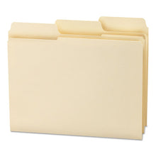 Load image into Gallery viewer, Smead® wholesale. Supertab Reinforced Guide Height Top Tab Folders, 1-3-cut Tabs, Letter Size, 11 Pt. Manila, 100-box. HSD Wholesale: Janitorial Supplies, Breakroom Supplies, Office Supplies.