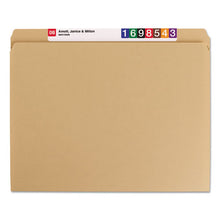 Load image into Gallery viewer, Smead® wholesale. Heavyweight Kraft File Folders, Straight Tab, Letter Size, 11 Pt. Kraft, 100-box. HSD Wholesale: Janitorial Supplies, Breakroom Supplies, Office Supplies.