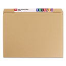 Smead® wholesale. Heavyweight Kraft File Folders, Straight Tab, Letter Size, 11 Pt. Kraft, 100-box. HSD Wholesale: Janitorial Supplies, Breakroom Supplies, Office Supplies.