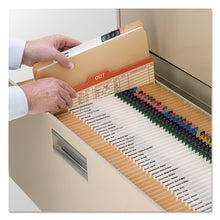 Load image into Gallery viewer, Smead® wholesale. Heavyweight Kraft File Folders, Straight Tab, Letter Size, 11 Pt. Kraft, 100-box. HSD Wholesale: Janitorial Supplies, Breakroom Supplies, Office Supplies.