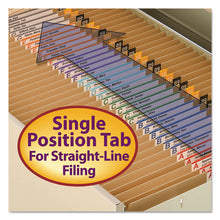 Load image into Gallery viewer, Smead® wholesale. Heavyweight Kraft File Folders, Straight Tab, Letter Size, 11 Pt. Kraft, 100-box. HSD Wholesale: Janitorial Supplies, Breakroom Supplies, Office Supplies.