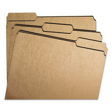 Load image into Gallery viewer, Smead® wholesale. Heavyweight Kraft File Folders, 1-3-cut Tabs, Letter Size, 11 Pt. Kraft, 100-box. HSD Wholesale: Janitorial Supplies, Breakroom Supplies, Office Supplies.