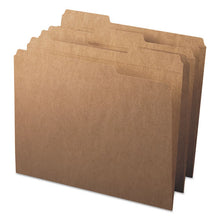 Load image into Gallery viewer, Smead® wholesale. Heavyweight Kraft File Folders, 1-3-cut Tabs, Letter Size, 11 Pt. Kraft, 100-box. HSD Wholesale: Janitorial Supplies, Breakroom Supplies, Office Supplies.