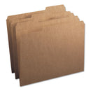 Smead® wholesale. Heavyweight Kraft File Folders, 1-3-cut Tabs, Letter Size, 17 Pt. Kraft, 50-box. HSD Wholesale: Janitorial Supplies, Breakroom Supplies, Office Supplies.