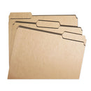 Smead® wholesale. Heavyweight Kraft File Folders, 1-3-cut Tabs, Letter Size, 17 Pt. Kraft, 50-box. HSD Wholesale: Janitorial Supplies, Breakroom Supplies, Office Supplies.