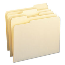 Load image into Gallery viewer, Smead® wholesale. Manila File Folders, 1-3-cut Tabs, Letter Size, 24-pack. HSD Wholesale: Janitorial Supplies, Breakroom Supplies, Office Supplies.