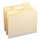 Smead® wholesale. Manila File Folders, 1-3-cut Tabs, Letter Size, 24-pack. HSD Wholesale: Janitorial Supplies, Breakroom Supplies, Office Supplies.