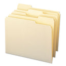 Smead® wholesale. Manila File Folders, 1-3-cut Tabs, Letter Size, 24-pack. HSD Wholesale: Janitorial Supplies, Breakroom Supplies, Office Supplies.
