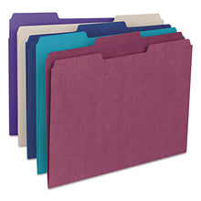 Load image into Gallery viewer, Smead® wholesale. Colored File Folders, 1-3-cut Tabs, Letter Size, Assorted, 100-box. HSD Wholesale: Janitorial Supplies, Breakroom Supplies, Office Supplies.
