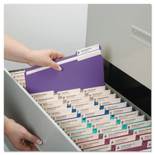 Load image into Gallery viewer, Smead® wholesale. Colored File Folders, 1-3-cut Tabs, Letter Size, Assorted, 100-box. HSD Wholesale: Janitorial Supplies, Breakroom Supplies, Office Supplies.