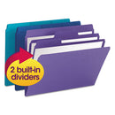 Smead® wholesale. Supertab Organizer Folder, 1-3-cut Tabs, Letter Size, Assorted, 3-pack. HSD Wholesale: Janitorial Supplies, Breakroom Supplies, Office Supplies.