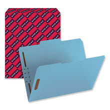 Load image into Gallery viewer, Smead® wholesale. Top Tab Colored 2-fastener Folders, 1-3-cut Tabs, Letter Size, Blue, 50-box. HSD Wholesale: Janitorial Supplies, Breakroom Supplies, Office Supplies.