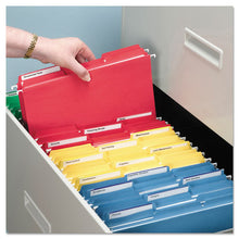 Load image into Gallery viewer, Smead® wholesale. Colored File Folders, 1-3-cut Tabs, Letter Size, Blue, 100-box. HSD Wholesale: Janitorial Supplies, Breakroom Supplies, Office Supplies.