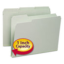 Smead® wholesale. Expanding Recycled Heavy Pressboard Folders, 1-3-cut Tabs, 1" Expansion, Letter Size, Gray-green, 25-box. HSD Wholesale: Janitorial Supplies, Breakroom Supplies, Office Supplies.