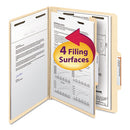 Smead® wholesale. Manila Four- And Six-section Top Tab Classification Folders, 1 Divider, Letter Size, Manila, 10-box. HSD Wholesale: Janitorial Supplies, Breakroom Supplies, Office Supplies.