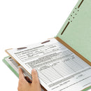 Smead® wholesale. 100% Recycled Pressboard Classification Folders, 1 Divider, Letter Size, Gray-green, 10-box. HSD Wholesale: Janitorial Supplies, Breakroom Supplies, Office Supplies.