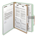 Smead® wholesale. 100% Recycled Pressboard Classification Folders, 1 Divider, Letter Size, Gray-green, 10-box. HSD Wholesale: Janitorial Supplies, Breakroom Supplies, Office Supplies.