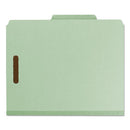 Smead® wholesale. 100% Recycled Pressboard Classification Folders, 1 Divider, Letter Size, Gray-green, 10-box. HSD Wholesale: Janitorial Supplies, Breakroom Supplies, Office Supplies.