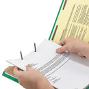 Smead® wholesale. Four-section Pressboard Top Tab Classification Folders With Safeshield Fasteners, 1 Divider, Letter Size, Green, 10-box. HSD Wholesale: Janitorial Supplies, Breakroom Supplies, Office Supplies.