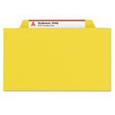 Smead® wholesale. Four-section Pressboard Top Tab Classification Folders With Safeshield Fasteners, 1 Divider, Letter Size, Yellow, 10-box. HSD Wholesale: Janitorial Supplies, Breakroom Supplies, Office Supplies.