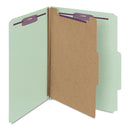 Smead® wholesale. Pressboard Classification Folders With Safeshield Coated Fasteners, 2-5 Cut, 1 Divider, Letter Size, Gray-green, 10-box. HSD Wholesale: Janitorial Supplies, Breakroom Supplies, Office Supplies.