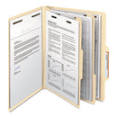 Smead® wholesale. Manila Four- And Six-section Top Tab Classification Folders, 2 Dividers, Letter Size, Manila, 10-box. HSD Wholesale: Janitorial Supplies, Breakroom Supplies, Office Supplies.