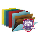 Smead® wholesale. Six-section Pressboard Top Tab Classification Folders With Safeshield Fasteners, 2 Dividers, Letter Size, Assorted, 10-box. HSD Wholesale: Janitorial Supplies, Breakroom Supplies, Office Supplies.