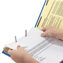 Smead® wholesale. Six-section Pressboard Top Tab Classification Folders With Safeshield Fasteners, 2 Dividers, Letter Size, Dark Blue, 10-box. HSD Wholesale: Janitorial Supplies, Breakroom Supplies, Office Supplies.