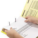 Smead® wholesale. Six-section Pressboard Top Tab Classification Folders With Safeshield Fasteners, 2 Dividers, Letter Size, Yellow, 10-box. HSD Wholesale: Janitorial Supplies, Breakroom Supplies, Office Supplies.