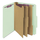 Smead® wholesale. Pressboard Classification Folders With Safeshield Coated Fasteners, 2-5 Cut, 3 Dividers, Letter Size, Gray-green, 10-box. HSD Wholesale: Janitorial Supplies, Breakroom Supplies, Office Supplies.