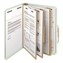 Smead® wholesale. Pressboard Classification Folders With Safeshield Coated Fasteners, 2-5 Cut, 3 Dividers, Letter Size, Gray-green, 10-box. HSD Wholesale: Janitorial Supplies, Breakroom Supplies, Office Supplies.