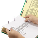 Smead® wholesale. Eight-section Pressboard Top Tab Classification Folders With Safeshield Fasteners, 3 Dividers, Letter Size, Green, 10-box. HSD Wholesale: Janitorial Supplies, Breakroom Supplies, Office Supplies.