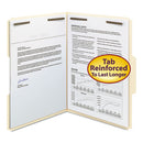 Smead® wholesale. Top Tab 2-fastener Folders, 1-3-cut Tabs, Letter Size, 11 Pt. Manila, 50-box. HSD Wholesale: Janitorial Supplies, Breakroom Supplies, Office Supplies.