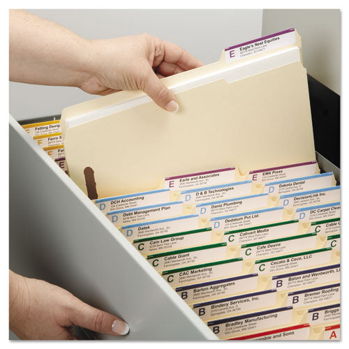 Smead® wholesale. Top Tab 2-fastener Folders, 1-3-cut Tabs, Letter Size, 11 Pt. Manila, 50-box. HSD Wholesale: Janitorial Supplies, Breakroom Supplies, Office Supplies.
