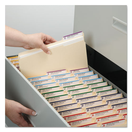 Smead® wholesale. Top Tab Manila Expansion 2-fastener Folders, 1-3-cut Tabs, Letter Size, 50-box. HSD Wholesale: Janitorial Supplies, Breakroom Supplies, Office Supplies.