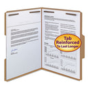 Smead® wholesale. Top Tab 2-fastener Folders, 1-3-cut Tabs, Letter Size, 11 Pt. Kraft, 50-box. HSD Wholesale: Janitorial Supplies, Breakroom Supplies, Office Supplies.