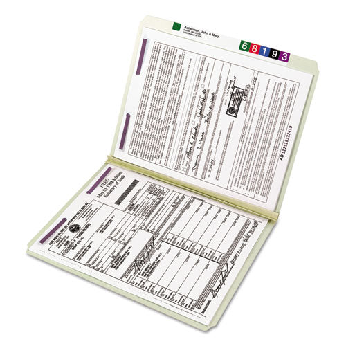 Smead® wholesale. Recycled Pressboard Folders With Two Safeshield Coated Fasteners, Straight Tab, 2" Expansion, Letter Size, Gray-green, 25-box. HSD Wholesale: Janitorial Supplies, Breakroom Supplies, Office Supplies.