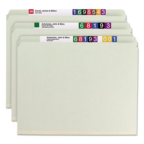 Smead® wholesale. Recycled Pressboard Folders With Two Safeshield Coated Fasteners, Straight Tab, 2" Expansion, Letter Size, Gray-green, 25-box. HSD Wholesale: Janitorial Supplies, Breakroom Supplies, Office Supplies.