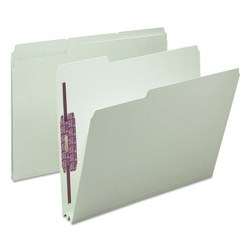 Smead® wholesale. Recycled Pressboard Folders With Two Safeshield Coated Fasteners, 1-3-cut Tabs, 2" Expansion, Letter Size, Gray-green, 25-box. HSD Wholesale: Janitorial Supplies, Breakroom Supplies, Office Supplies.